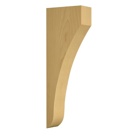 Osborne Wood Products 18 x 3 x 6 Shanty To Chic Mantel Corbel in Black Walnut 8740W